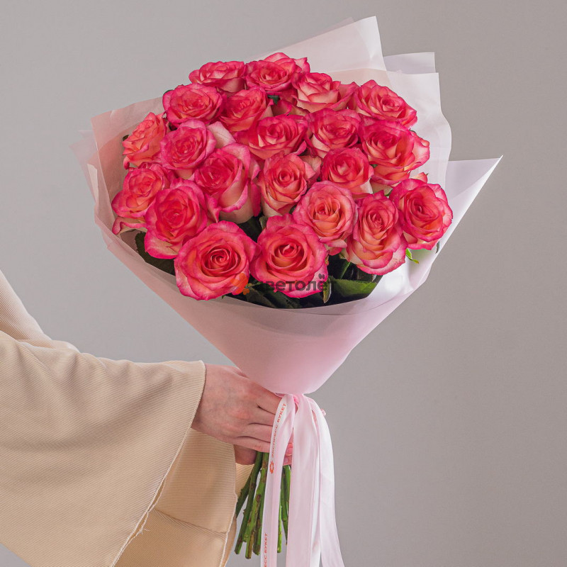 Букет из 21 розы Джумилия